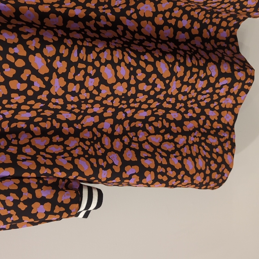 Eloquii Black and Purple Patterned Dress - Picture 2 of 8